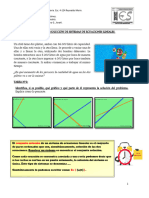 Secuencia didatica SISTEMAS DE ECUACIONES LINEALES ACTIVIDAD N° 2.