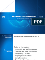 Mastering JMP® Workshops-Automating Reporting