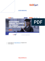 SkillSort Student User Manual