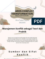 Towards Conflict Transformation