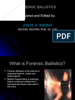 Forensic Ballistics