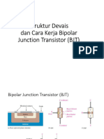 Struktur Devais Dan Cara Kerja Bipolar Junction Transistor (BJT)