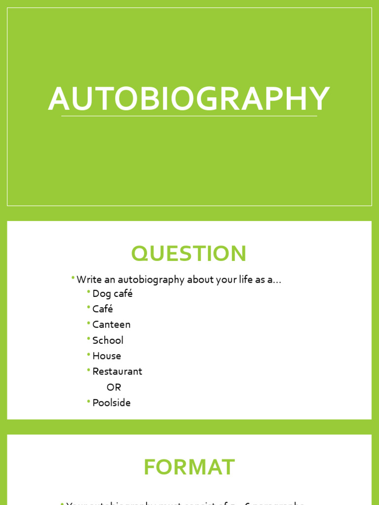 Autobiography - Building | PDF | Career & Growth