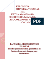 Pancasila Sebagai Sistem Filsafat