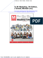 Test Bank For M Marketing 7th Edition Dhruv Grewal Michael Levy