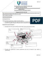 Labsheet - 01 - Motor Maintenance Metering Circuit