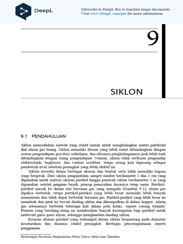 Fungsi dan Desain Multi Cyclone Boiler | PDF | Teknologi & Rekayasa