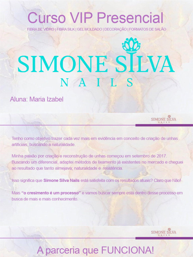 Apresentacao Curso VIP Simone Silva | PDF | Conhecimento