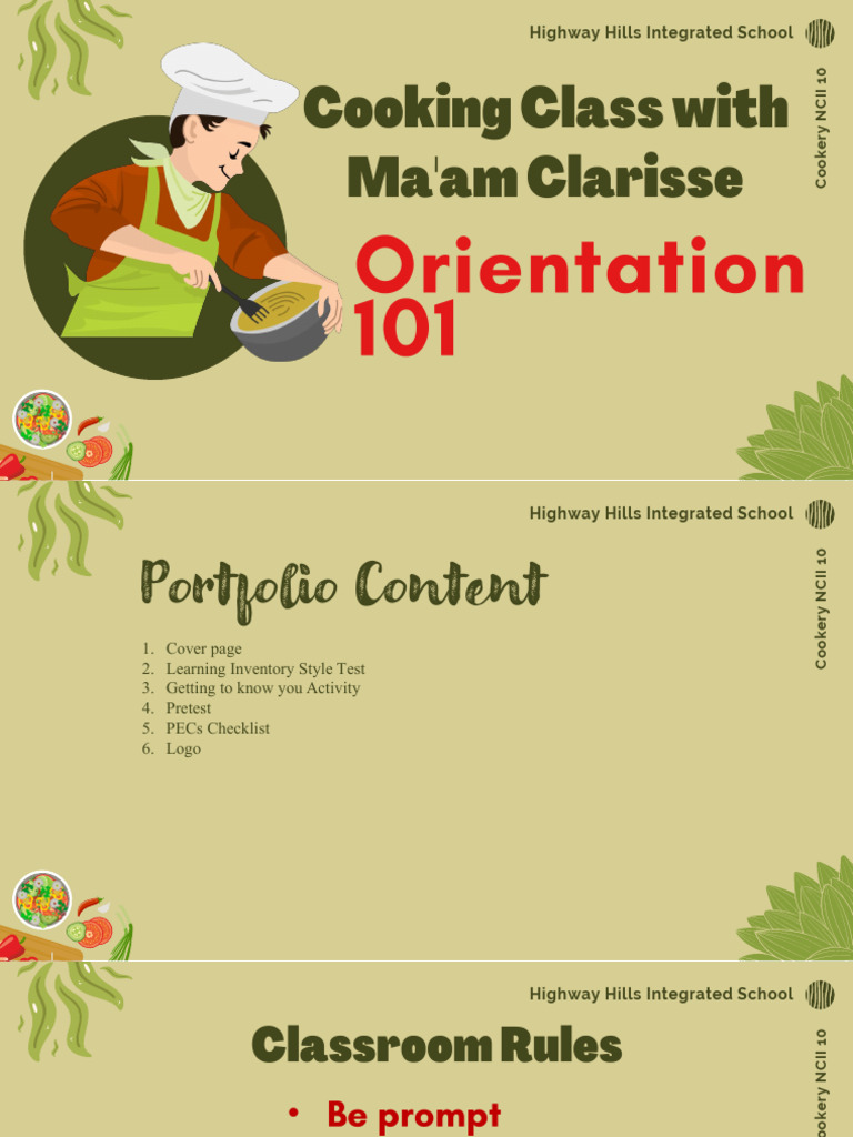 Module1 Cookery 9 Q1 Students PDF Entrepreneurship Clothing