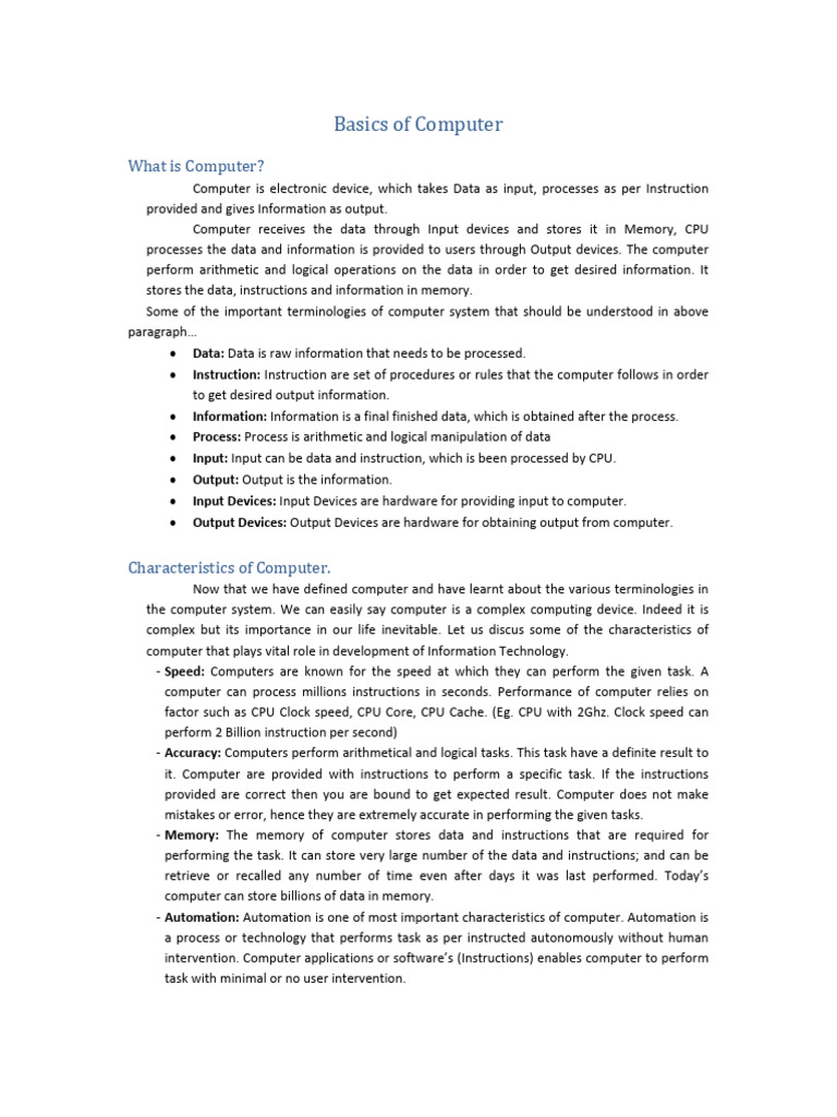 Basics of computer icri pdf random access memory computer data