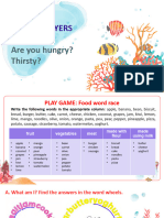 FFF - Unit 14 - Are You Hungry or Thirsty