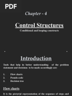 Chapter - 4 Control Structures