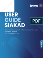 SIAKAD User Guide Dosen