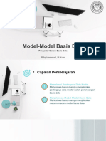 Model Model Basis Data 