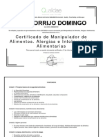 Pau - Torrijo Domingo - Certificado