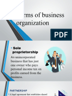 Forms of Business NSTP