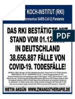 Das (RKI) Bestätigte Am 01.12.2023 in Deutschland 38.656.887 Fälle Von COVID-19. Todesfälle.