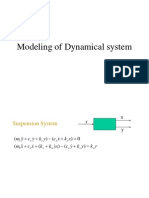 Dynamical System Modeling