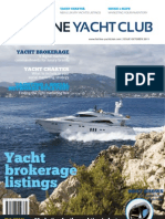 Fairline Yacht Club magazine - Yacht Brokerage Yacht Charter - October 2011 issue