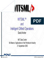Presentation - WITSML and Intelligent Oilfield Operations