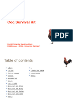 Coq Survival Kit