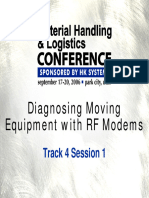 Presentation (MH&L Conference) - Diagnosing Moving Equip. With RF Modems (Hospirs, HK)