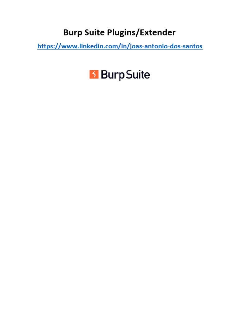 Burp Suite Plugin Development 1695047461 | PDF | Proxy Server | Json