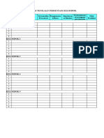 Format Penilaian Persentase Kelompok