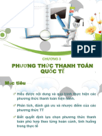 Chuong 3 - Phuong Thuc Thanh Toan Quoc Te