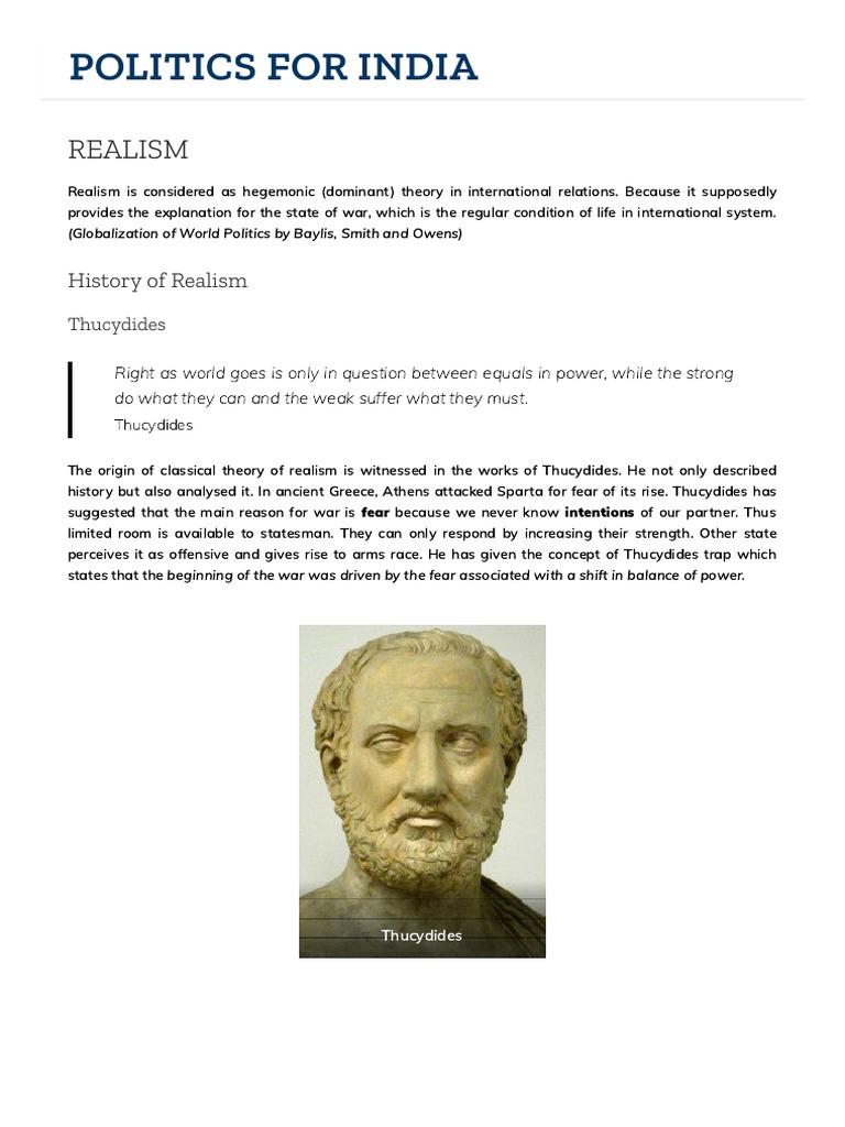 2a 5 2 realism politics for india pdf international