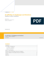 21 CFR Part 11 Challenges and Solutions