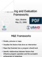 M&E Frameworks