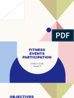 Fitness Events Participation