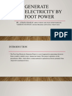 Generate Electricity by Foot Power-1
