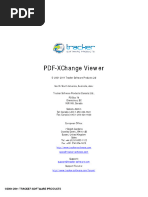 PDF XCHANGE VIEWER