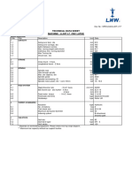 Technical Data Sheet Machine: Ll30T L7 CNC Lathe