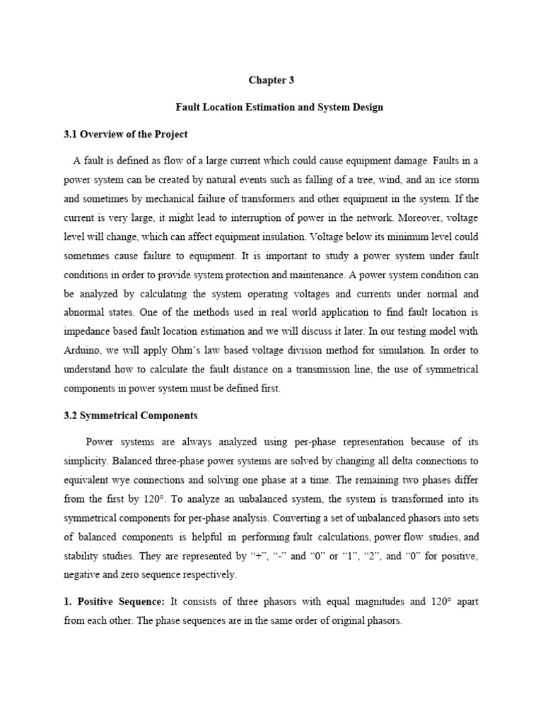 Fault Location Estimation and Design | PDF | Scada | Transmission Line