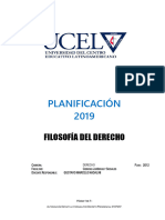 23 - Filosofia Del Derecho 2019 (Plan 2012)