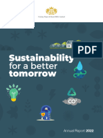 Sustainability Tomorrow For A Better: Annual Report
