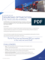 Coupa Sourcing Optimization - Trucking and Intermodal Transportation Use Case