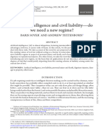 Soyer - AI and Civil Liability