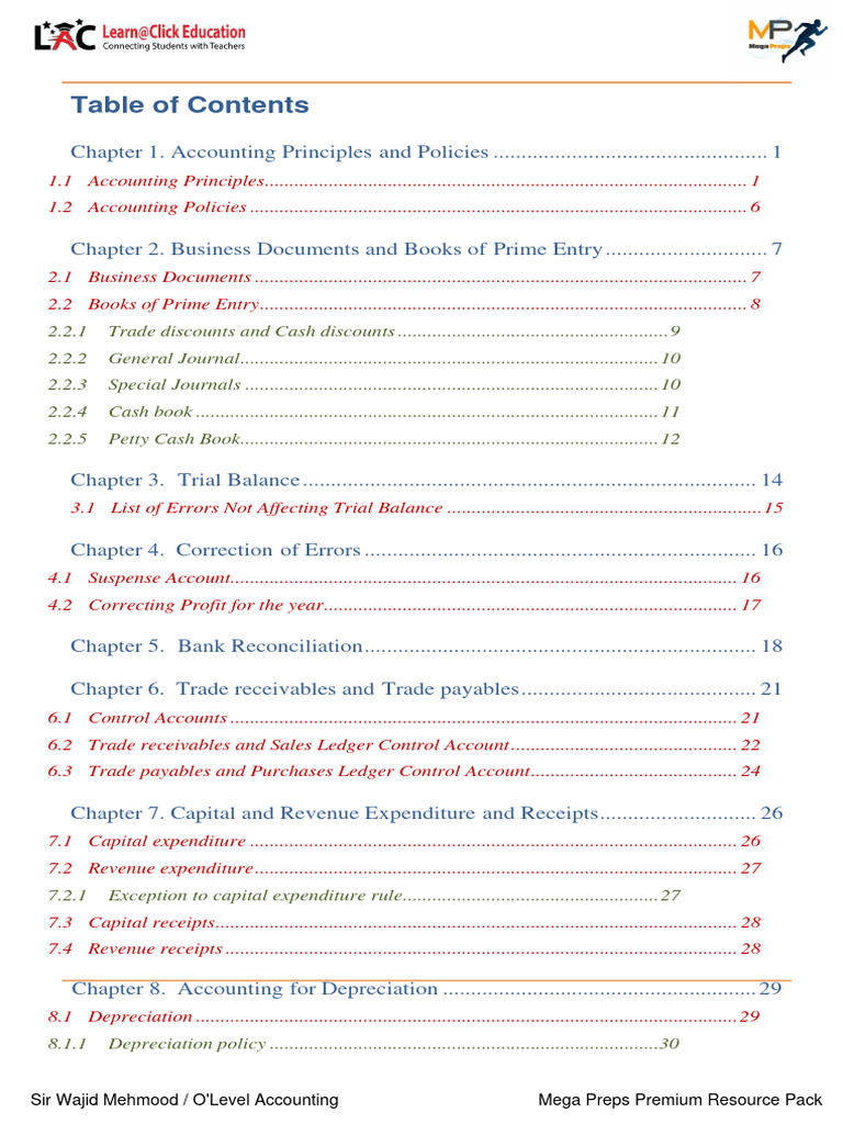 Accounting Resource O Level | PDF | Debits And Credits | Cheque