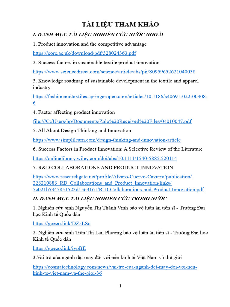 TÀI LIỆU THAM KHẢO | PDF