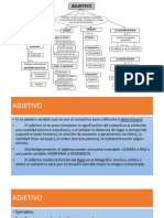 Adjetivo y Concordancia