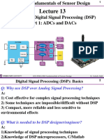 Fdocuments - in - Sensors and Digital Signal Processing DSP Part 1 Adcs and 2017 01 04 1 Ece