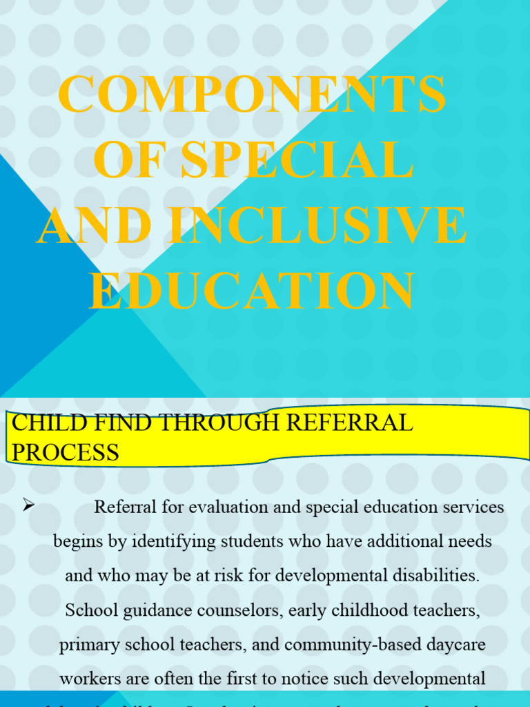 components-of-special-and-inclusive-education-pdf-educational