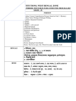 Syllabus For Upcoming Periodic Test For Ix