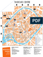 Plan Strasbourg Centre