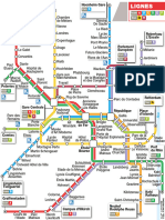Plan Schématique Du Réseau Tram de Strasbourg Format de Poche