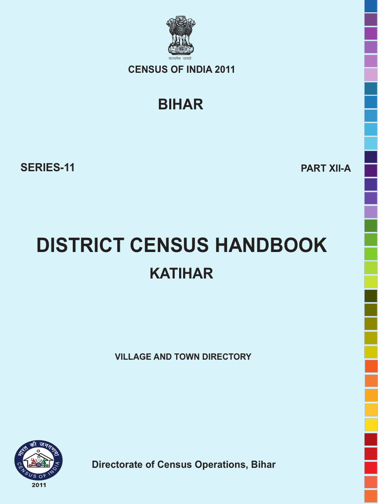 Katihar District Census Handbook 2011 | PDF | Census